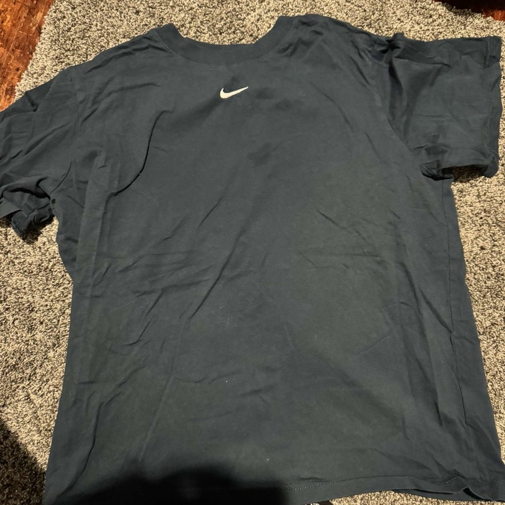 Nike Black Short Sleeve Tee Classic Crew Neck
